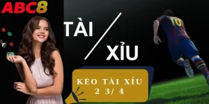 Kèo tài xỉu 2 3/ 4